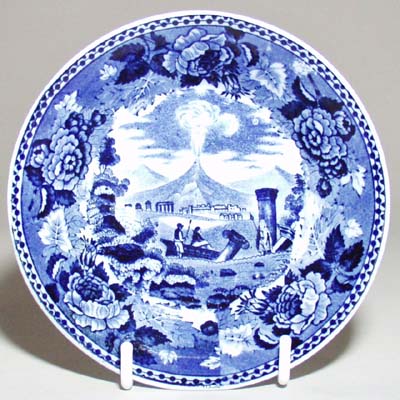 Coffee Cup Saucer c1900
